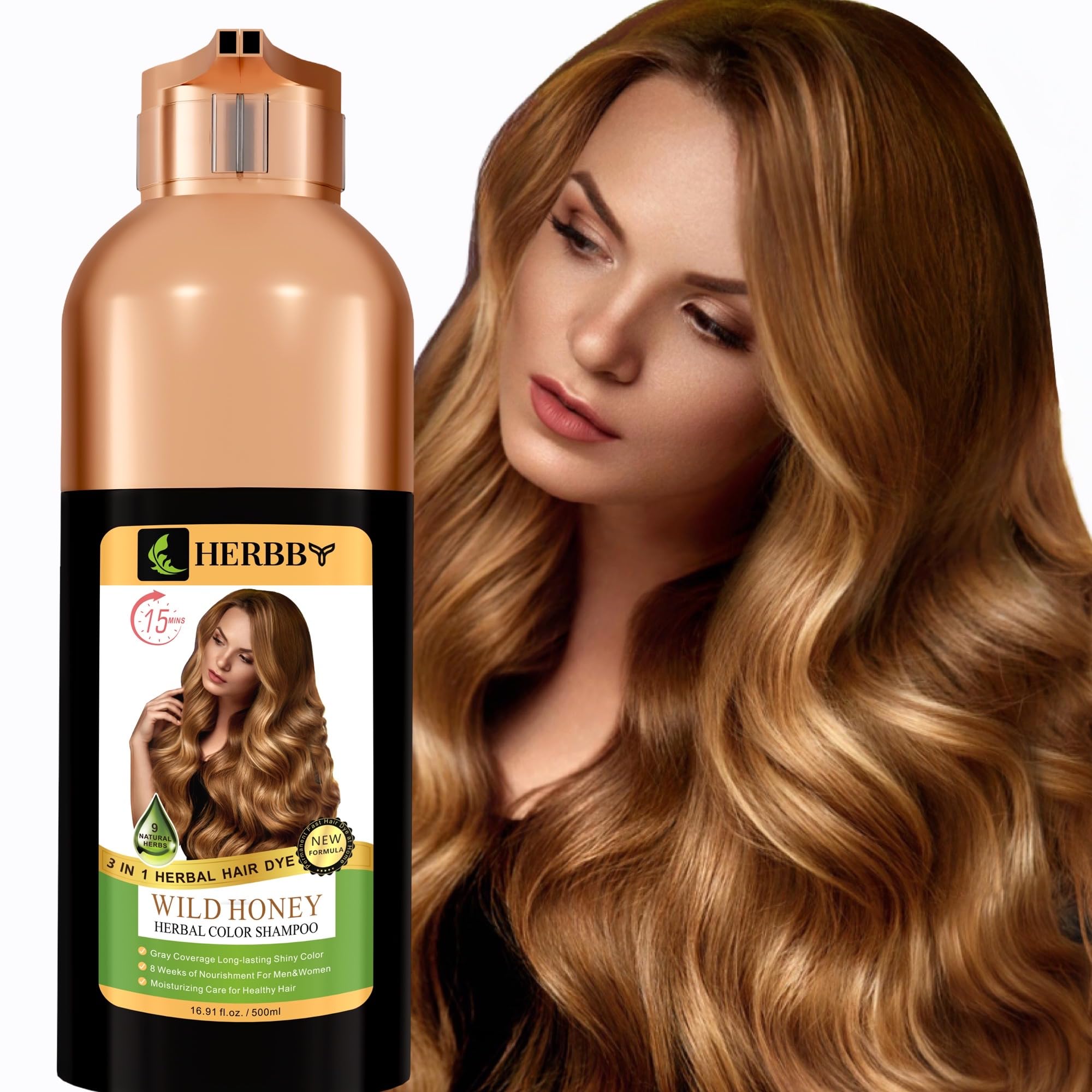 ◆ハーバリウム　170  シャンパン色のロングbottle *.:。✿*゜¨ Amazon.com : HERBBY Hair Color Shampoo for Gray Hair